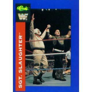  Classic WWF Wrestling Card #97  Sgt. Slaughter