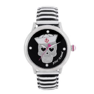 Betsey Johnson Sailor Skull Dial Watch: Watches: 