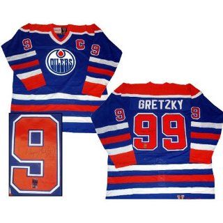 Wayne Gretzky Edmonton Oilers Autographed Away Jersey