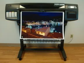 HP DesignJet 1055CM Plus Large Format Printer Plotter