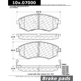 Centric Parts 104.07000 Disc Brake Pads :  : Automotive