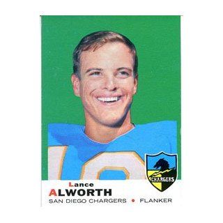 Lance Alworth Unsigned 1969 Topps Card