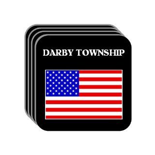 US Flag   Darby Township, Pennsylvania (PA) Set of 4 Mini