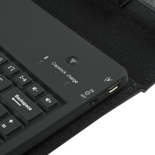  Keyboard Leather Case Stand for Samsung Galaxy P1000 7 inch Tablet PC