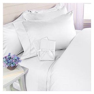 800 Thread Count 100% Egyptian Cotton SOLID White Twin XL