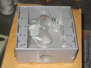 THIS AUCTION IS FOR ONE BELL OUTDOOR 5342 0 2 GANG 5 INLET