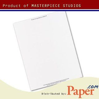 Masterpiece White Business Card   25 Sheets Office
