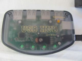 USB Hub 4 Port Model UH 9124Z w Adapter 0672792124037