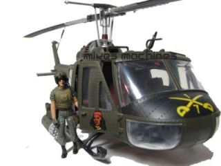 Ultimate Soldier XD 1 18 BBI UH 1 Huey Cavalry Gunship Helicopter