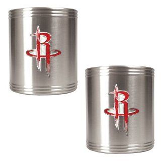 NBA Houston Rockets Two Piece Stainless Steel Can Holder