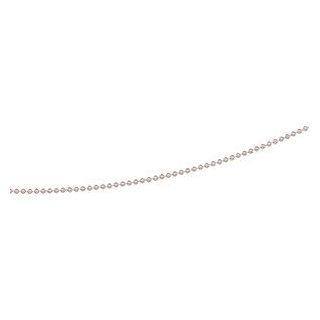 925 Sterling Silver Bead Chain With Spring Ring 20 Inch
