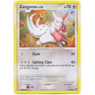  Diamond and Pearl 4 Great Encounters Zangoose 59/106 Toys & Games