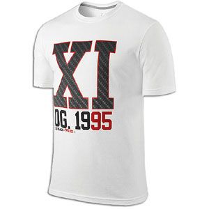Jordan Retro 11 OG 95 T Shirt   Mens   Basketball   Clothing   White