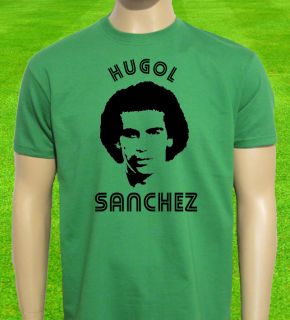 Hugo Sanchez Football T Shirt Madrid Mexico Hugol FL065