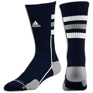 adidas Team Speed Crew Sock   Mens   Collegiate Navy/Aluminum/White