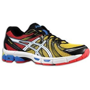 ASICS® Gel   Exalt   Mens   Running   Shoes   Red/Black/Yellow