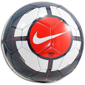 Nike T90 Laser Soccer Ball   Soccer   Sport Equipment   Anthracite/Red