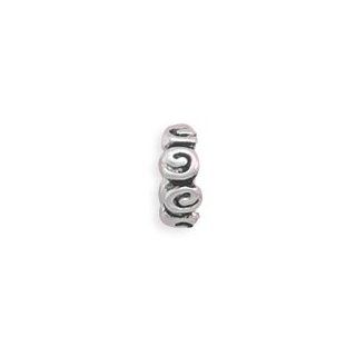 Coil Design Spacer Bead Jewelry 