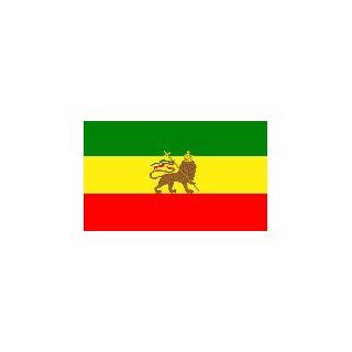 2x3 Ethiopia Flag w/Lion Patio, Lawn & Garden