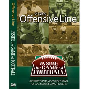 ATN Playing Offensive Line DVD   Football   Sport Equipment