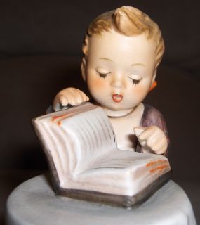 Hummel Goebel Figurine Little Book Keeper 306 TMK 4
