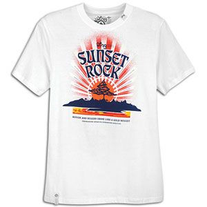 LRG Sunset Rock S/S T Shirt   Mens   Casual   Clothing   White