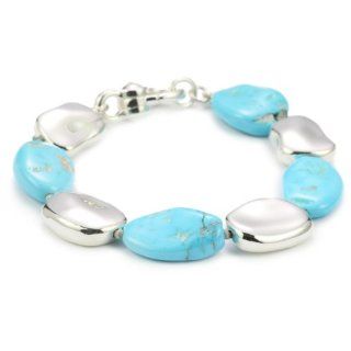 Zina Sterling Silver River Stone Bracelet: Jewelry: 