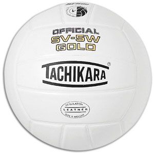 Tachikara SV 5W Gold Volleyball   Volleyball   Sport Equipment   White