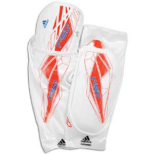 adidas F50 Techfit Guard   Soccer   Sport Equipment   White/Infrared
