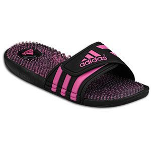 adidas Adissage Fade   Womens   Casual   Shoes   Black/Intense Pink