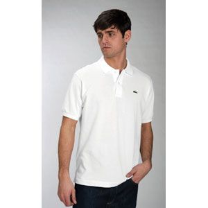 Lacoste Classic Polo   Mens   Casual   Clothing   White