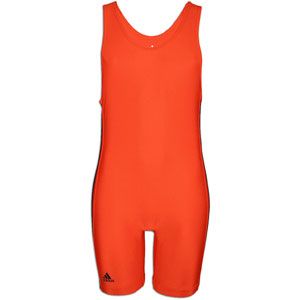 adidas aS102s Singlet   Mens   Wrestling   Clothing   Orange/Black