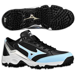 Mizuno 9 Spike Blast 3 Low   Mens   Baseball   Shoes   Black/Carolina