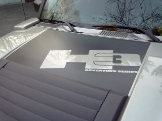 Hummer H3 Championship Edition Style Hood Decal