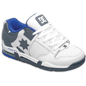 DC Shoes Command Fx   Mens   Skate   Shoes   White/Battleship/Royal