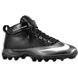 Nike Superbad Shark   Mens   Football   Shoes   Black/White/Tornado