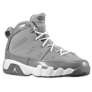 Jordan Retro 9   Boys Preschool   Basketball   Shoes   Medium Grey