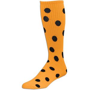 Red Lion Polka Dot Sock   Volleyball   Accessories   Gold/Black