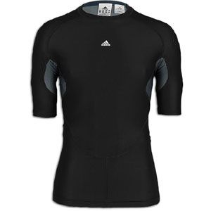 adidas Recovery S/S T Shirt   Mens   Training   Clothing   Black/Tech