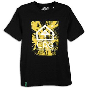 LRG Classic Shield S/S T Shirt   Mens   Skate   Clothing   Black
