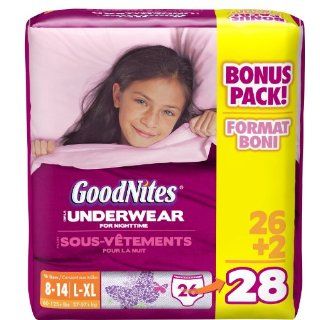  for Nighttime, L XL (65 125 lbs), 28 Count Packages (Case of 3) Baby