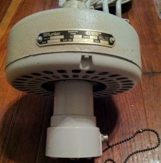 Vintage Used Hunter Original 36 inch Ceiling Fan