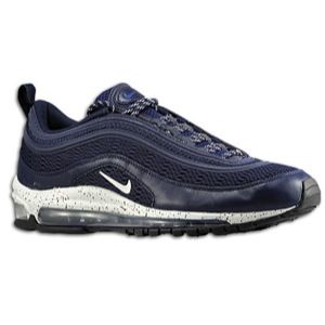 Nike Air Max 97 Premium   Mens   Running   Shoes   Blackened Blue
