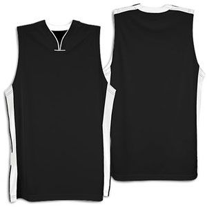 The  Mesh Game Jersey is made of 100% polyester flatback mesh