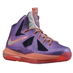 Nike Lebron X   Boys Grade School   Basketball   Shoes   Laser Purple