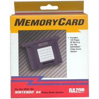 123 Page Memory Card for Nintendo 64 Computers