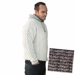 Traditional Irish Wicker Aran Sweater Clothing