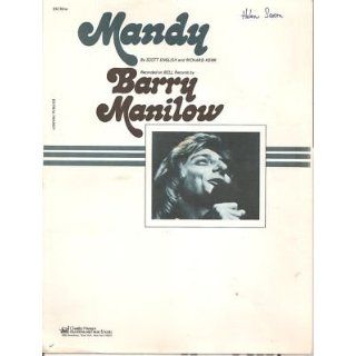 Sheet Music Mandy Barry Manilow 126 