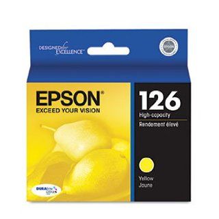 3 Pack T126420 (126) High Yield Ink, Yellow by EPSON