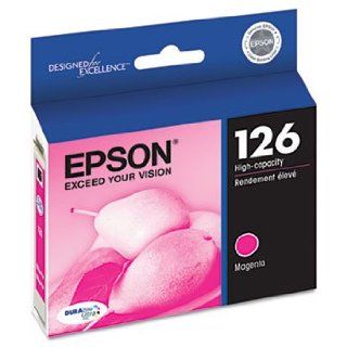 3 Pack T126320 (126) High Yield Ink, Magenta by EPSON